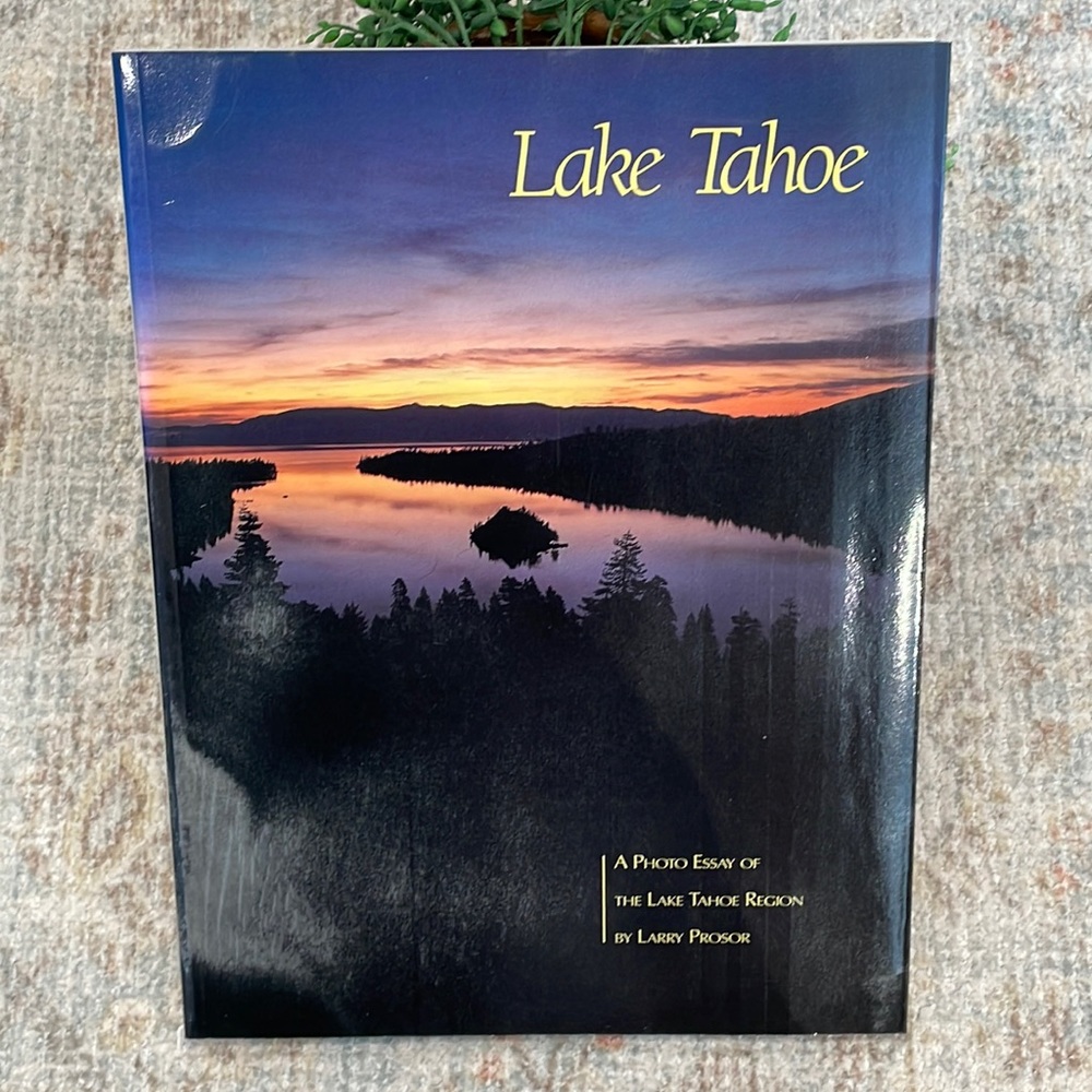 Lake Tahoe book
